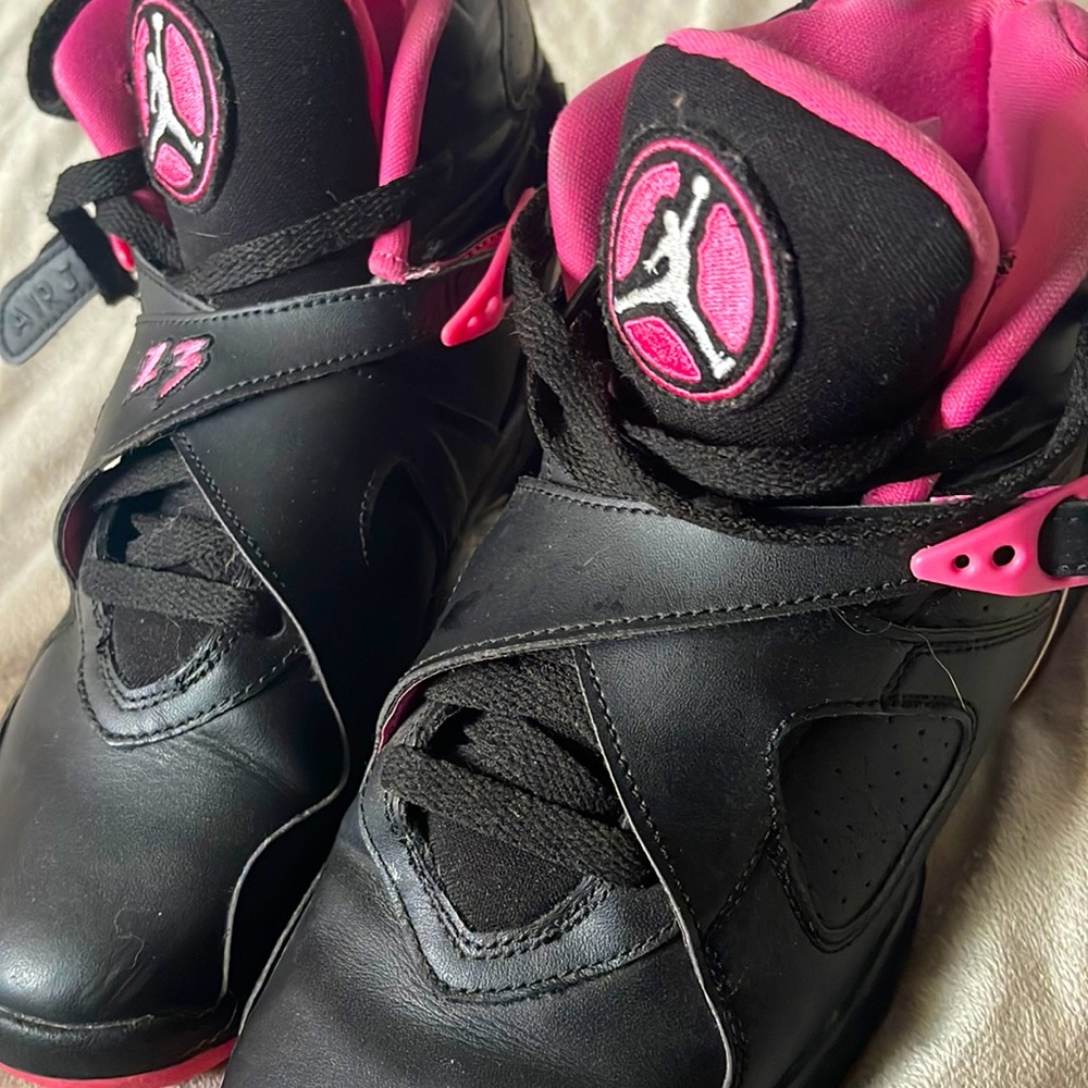 Jordan, black and pink ,